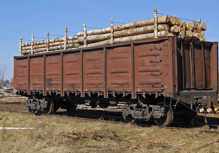Перевозка ЛЕСА вагонами из Серова в Крымск