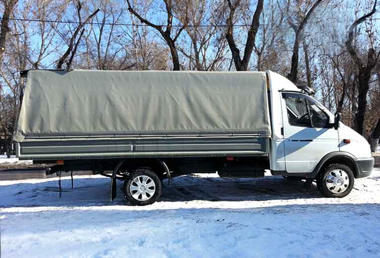 Заказать грузовой автомобиль для доставки мебели : Заказ газели 3м/1,5т (тент) из Рыбинска в Ярославль