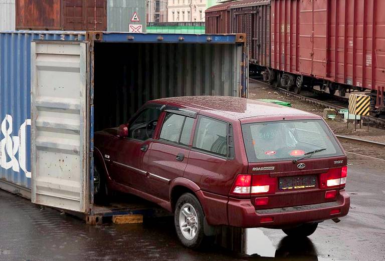 Стоимость отправки жд контейнером автомобиля из Улан-Удэ в Владикавказ